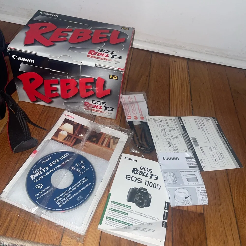 Canon Rebel T3 Camera & Kit